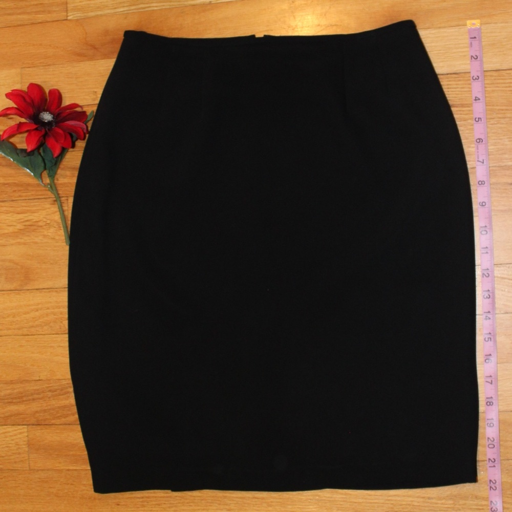 Black Pencil Skirt Size 8P